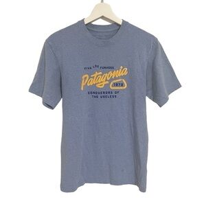 Patagonia Men’s Graphic T-Shirt Blue Small